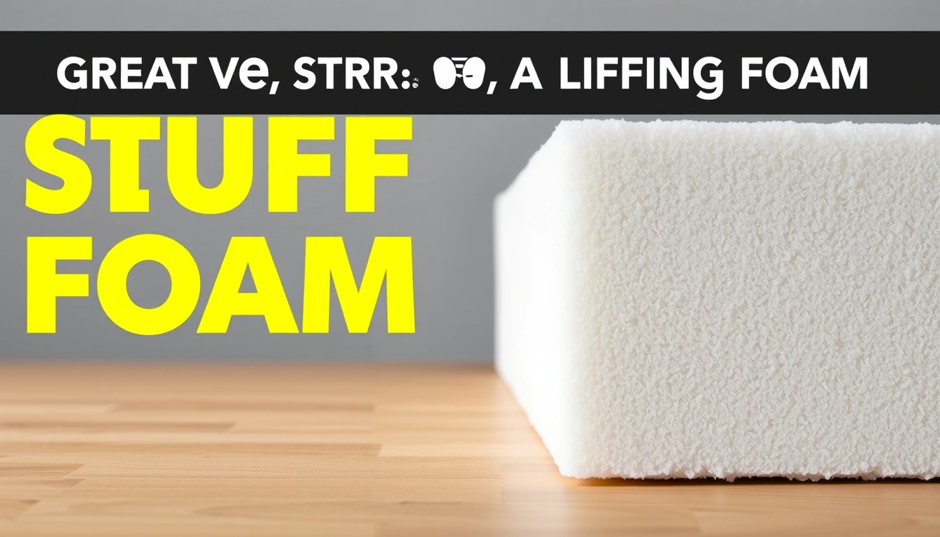 great stuff foam vs structural lifting foam